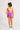 Traje de baño Niña Manga Corta- Natación-Neon